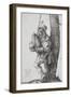 Der Dudelsackpfeifer. 1514-Albrecht Durer-Framed Giclee Print