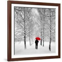 Der einsame Weg-Uwe Steger-Framed Giclee Print