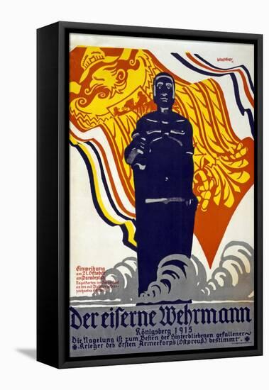 Der Eiserner Wehrmann, Königsberg 1915, 1915-Erich Wohlfahrt-Framed Stretched Canvas