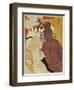 Der Englaender Im Moulin-Rouge-Henri de Toulouse-Lautrec-Framed Giclee Print