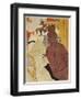 Der Englaender Im Moulin-Rouge-Henri de Toulouse-Lautrec-Framed Giclee Print