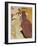 Der Englaender Im Moulin-Rouge-Henri de Toulouse-Lautrec-Framed Giclee Print