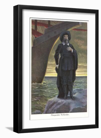 Der Fliegende Hollander-null-Framed Art Print