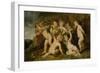 Der Fruechtekranz. (Zusammen Mit Frans Snyders)-Peter Paul Rubens-Framed Giclee Print