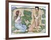 Der Frühling. 1901-Ferdinand Hodler-Framed Giclee Print