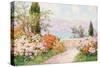 Der Garten der Villa Melzi am Comer See-Friedrich Arnold-Stretched Canvas