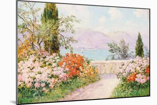 Der Garten der Villa Melzi am Comer See-Friedrich Arnold-Mounted Giclee Print