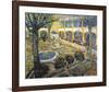 Der Garten des Maison-Vincent van Gogh-Framed Art Print