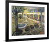 Der Garten des Maison-Vincent van Gogh-Framed Art Print