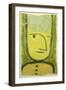 Der Gelb-Grune-Paul Klee-Framed Giclee Print