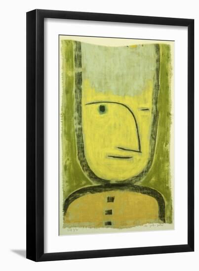 Der Gelb-Grune-Paul Klee-Framed Giclee Print