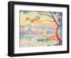 Der Hafen von Antibes (Port d'Antibes). 1917-Paul Signac-Framed Giclee Print