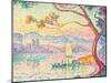 Der Hafen von Antibes (Port d'Antibes). 1917-Paul Signac-Mounted Giclee Print