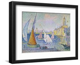 Der Hafen von St. Tropez. 1899-Paul Signac-Framed Premium Giclee Print