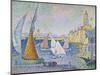 Der Hafen von St. Tropez. 1899-Paul Signac-Mounted Premium Giclee Print