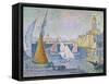 Der Hafen von St. Tropez. 1899-Paul Signac-Framed Stretched Canvas