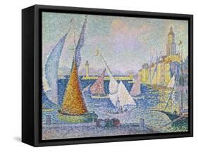 Der Hafen von St. Tropez. 1899-Paul Signac-Framed Stretched Canvas