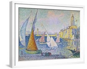 Der Hafen von St. Tropez. 1899-Paul Signac-Framed Giclee Print