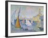 Der Hafen von St. Tropez. 1899-Paul Signac-Framed Giclee Print