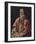 'Der Heilige Hieronymus Als Kardinal', (Saint Jerome as Cardinal), c1590-1600, (1938)-El Greco-Framed Giclee Print