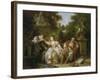 Der Heimliche Liebhaber-Jean-Baptiste Le Prince-Framed Giclee Print