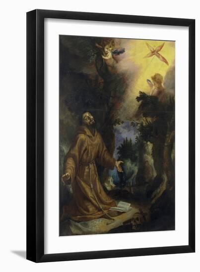 Der Hl, Franziskus Empfaengt Die Stigmata-Lodovico Cigoli-Framed Giclee Print
