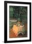 Der Kleine Gedeckte Tisch-Henri Eugene Augustin Le Sidaner-Framed Art Print
