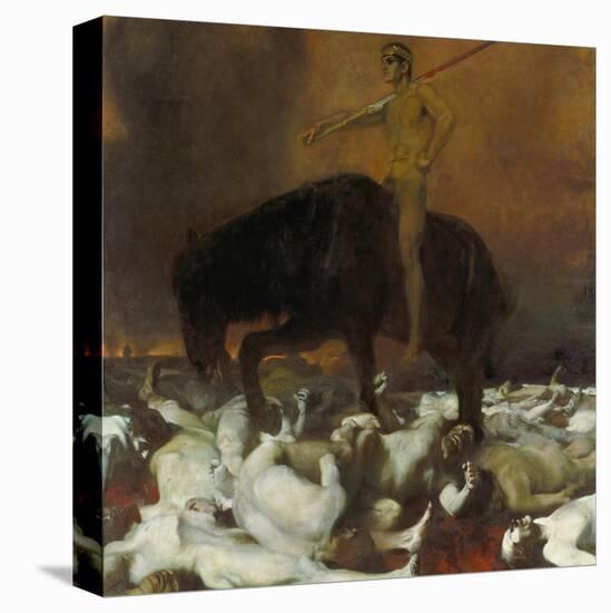 Der Krieg, 1894-Franz von Stuck-Stretched Canvas