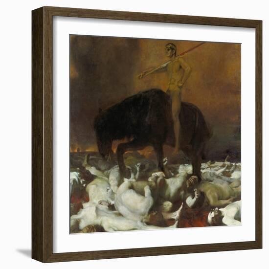 Der Krieg, 1894-Franz von Stuck-Framed Giclee Print