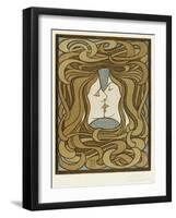 Der Kuss-Peter Behrens-Framed Giclee Print