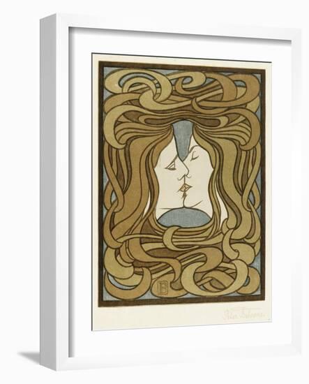 Der Kuss-Peter Behrens-Framed Giclee Print