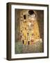 Der Kuss-Gustav Klimt-Framed Art Print