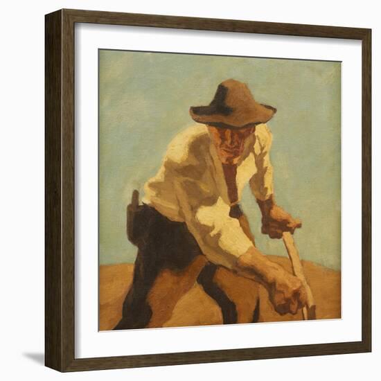 Der Macher, circa 1921-Albin Egger-lienz-Framed Giclee Print