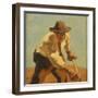 Der Macher, circa 1921-Albin Egger-lienz-Framed Giclee Print