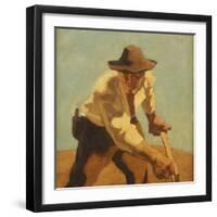 Der Macher, circa 1921-Albin Egger-lienz-Framed Giclee Print