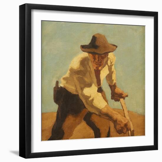 Der Macher, circa 1921-Albin Egger-lienz-Framed Giclee Print