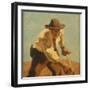 Der Macher, circa 1921-Albin Egger-lienz-Framed Giclee Print