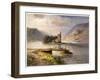 Der Mauseturm in the Rhein, The Subject of Legend-N. Astudin-Framed Art Print