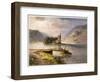 Der Mauseturm in the Rhein, The Subject of Legend-N. Astudin-Framed Art Print