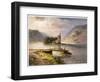 Der Mauseturm in the Rhein, The Subject of Legend-N. Astudin-Framed Art Print