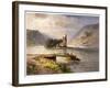 Der Mauseturm in the Rhein, The Subject of Legend-N. Astudin-Framed Art Print