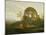 Der Minervatempel östlich von Rom. 1830-Ludwig Richter-Mounted Giclee Print