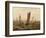 Der Morgen (Ausfahrende Boote). Nach 1815-Caspar David Friedrich-Framed Giclee Print