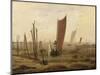 Der Morgen (Ausfahrende Boote). Nach 1815-Caspar David Friedrich-Mounted Giclee Print