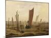 Der Morgen (Ausfahrende Boote). Nach 1815-Caspar David Friedrich-Mounted Giclee Print