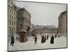 Der Neue Markt, the New Market, Vienna, Watercolour; 1832-Rudolph von Alt-Mounted Giclee Print