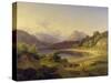 Der nördliche Teil des Gardasees. 1839-Louis Gurlitt-Stretched Canvas