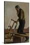 Der Philosphierende Arbeiter (The Philosophising Workman), 1884-Hodler Ferdinand-Stretched Canvas