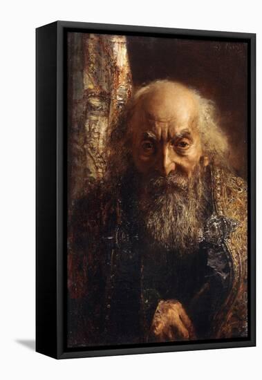 Der Rabbi Von Baghdad, C.1851-Adolph Friedrich Erdmann von Menzel-Framed Stretched Canvas