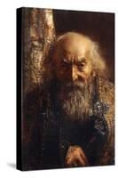 Der Rabbi von Baghdad-Adolph Menzel-Stretched Canvas